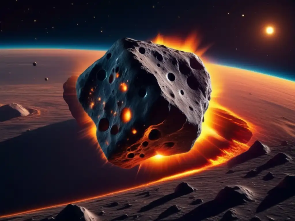 Influencia del Sol en órbitas asteroides