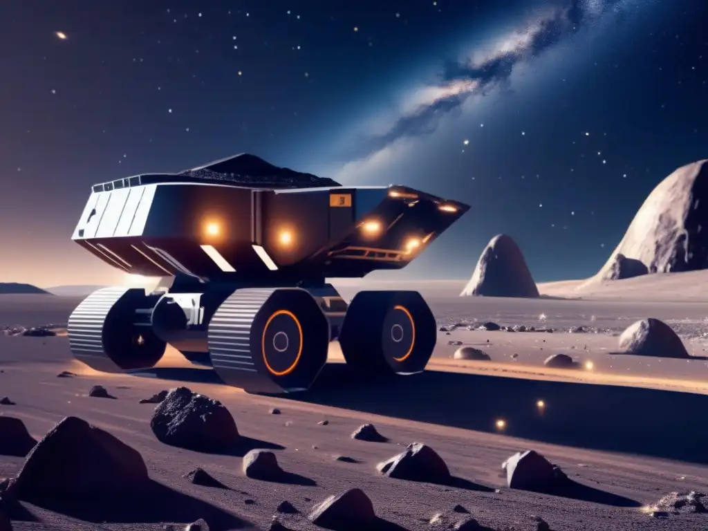 Tratados internacionales sobre asteroides: Futura minería espacial con tecnología avanzada