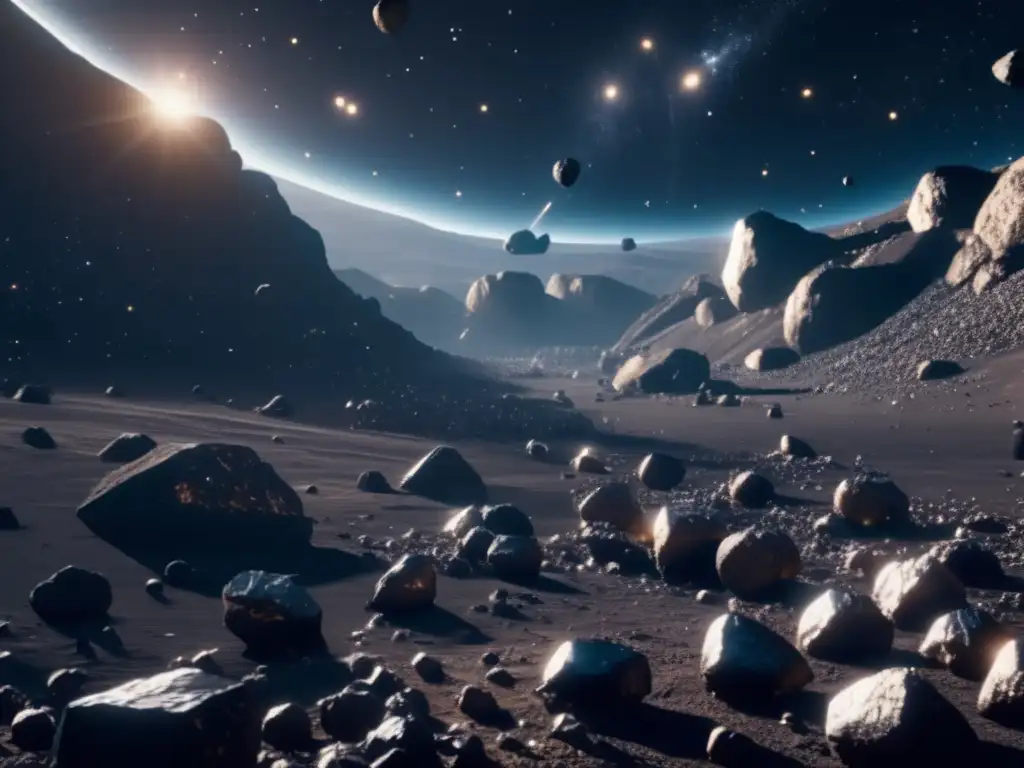 Juego de minería espacial: asteroides y recursos infinitos