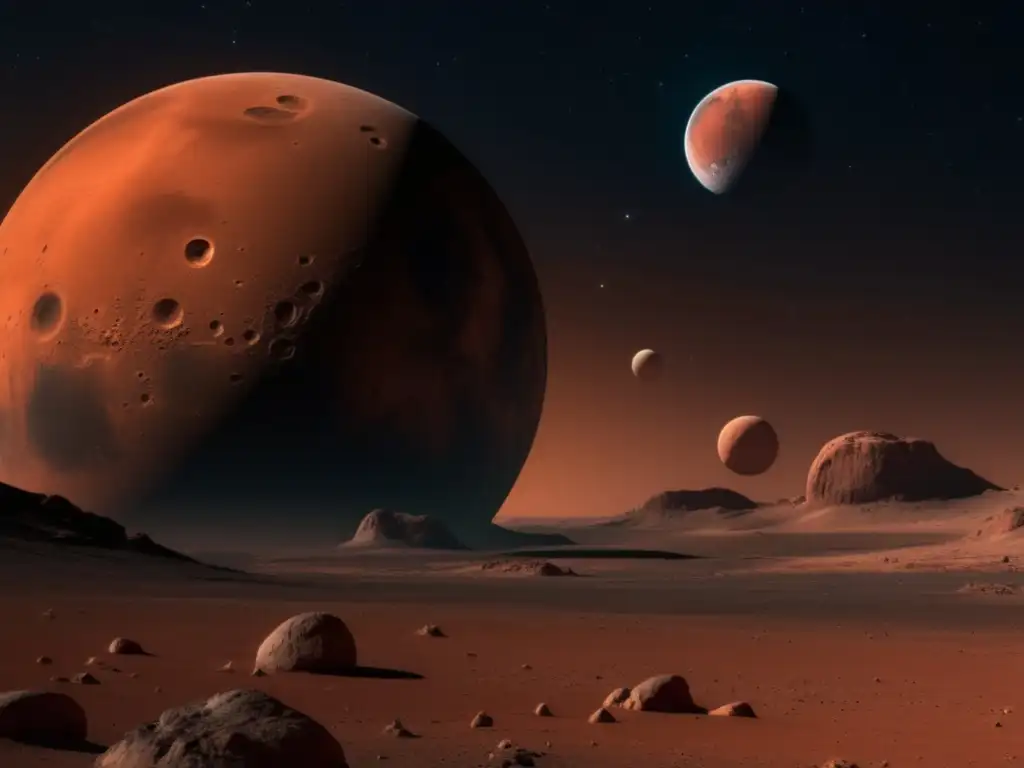 Lunas Marte: Misiones explorar misterios celestiales