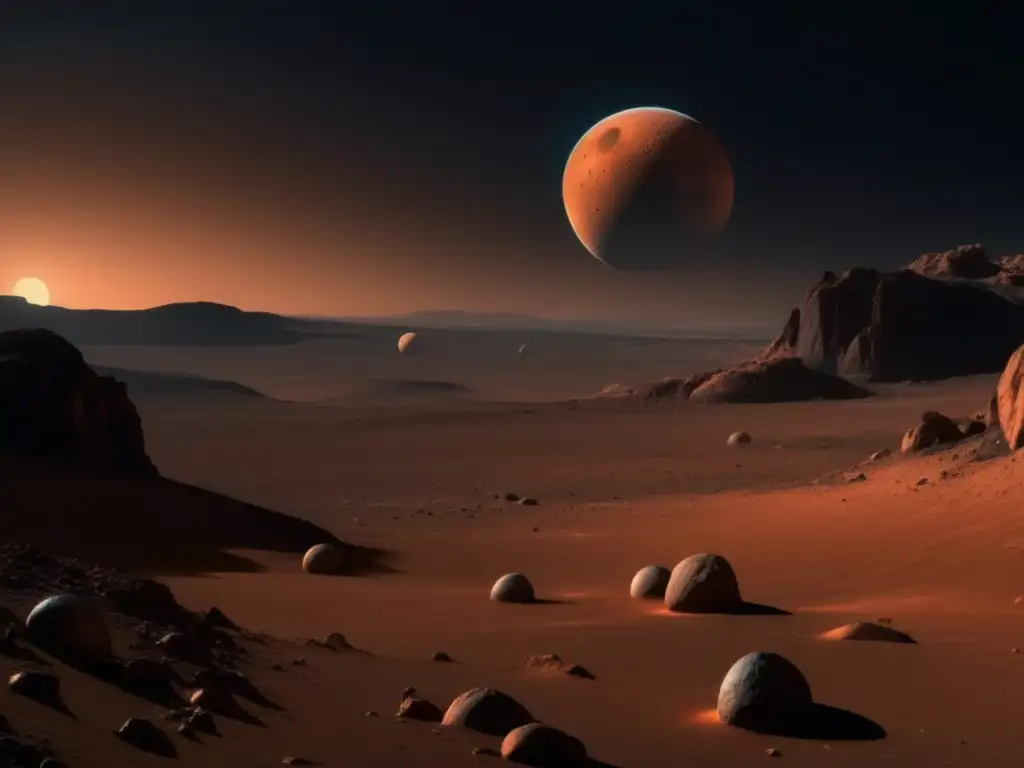 Lunas de Marte en 8k: Misiones explorar pockmarked paisajes en Phobos y Deimos
