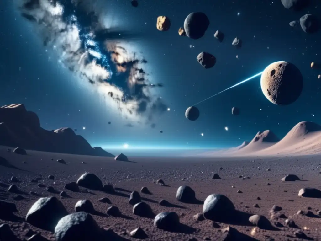 Exploración asteroidal: Metales preciosos en el espacio