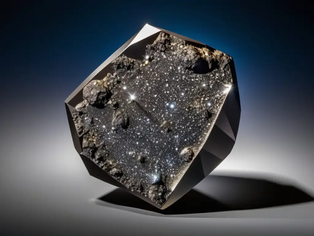 Meteorito raro: composiciones valiosas y únicas