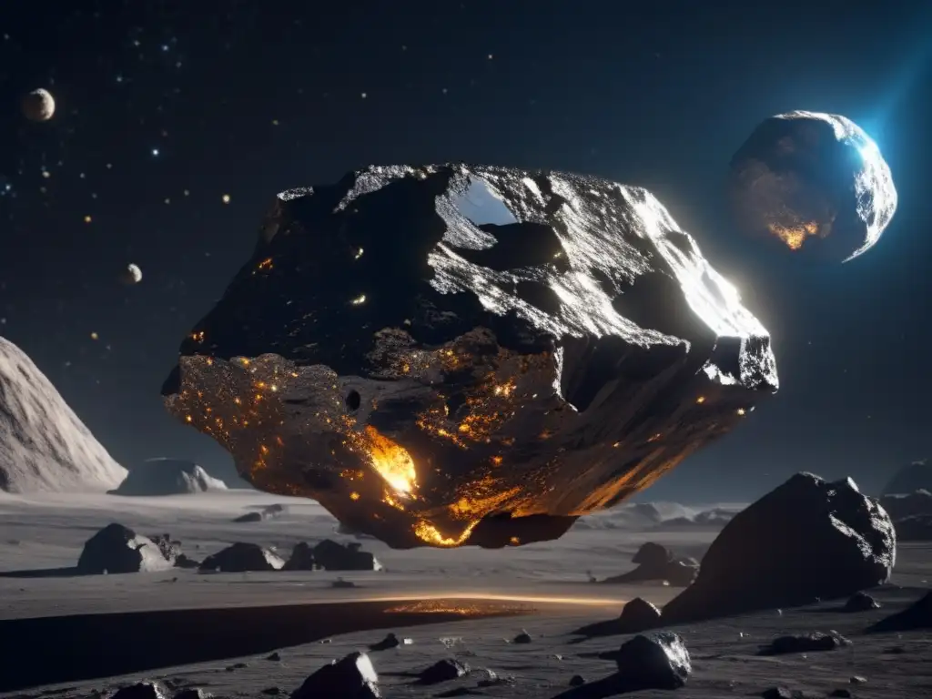 Métodos extracción asteroides metálicos en el espacio: riqueza y tecnología en un entorno frío y desolado