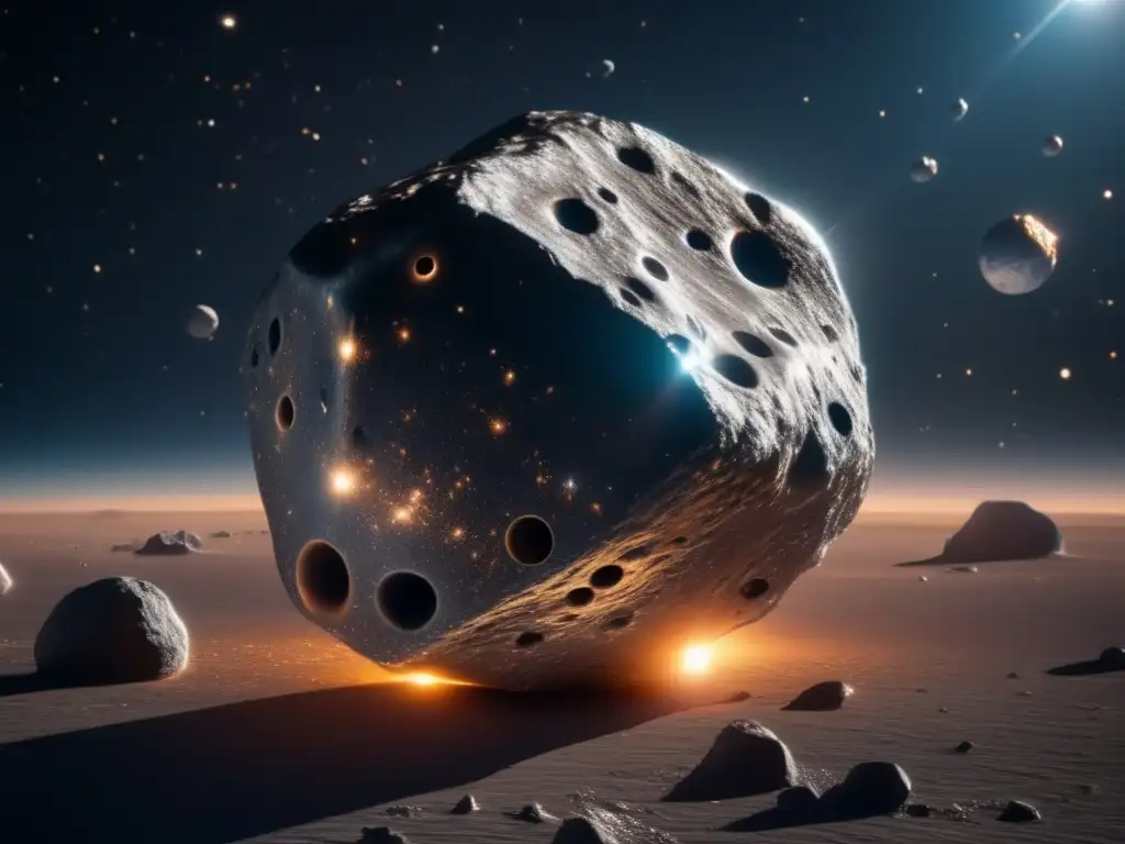 Métodos innovadores minería asteroides cósmicas