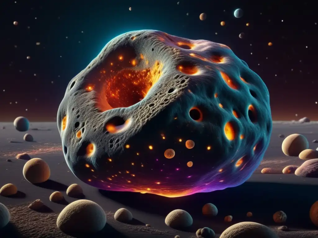 Microorganismos en asteroide: Consideraciones éticas bioprospección espacial