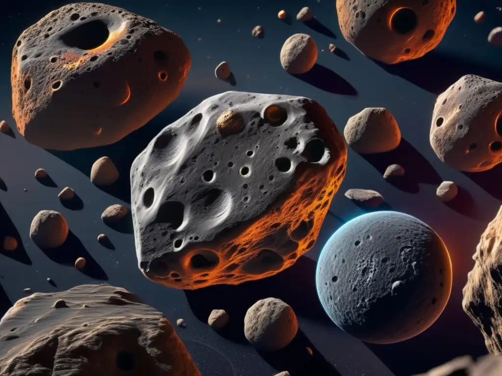 Microorganismos asteroides avance farmacéutico: descubre la majestuosidad y misterio de los asteroides cósmicos