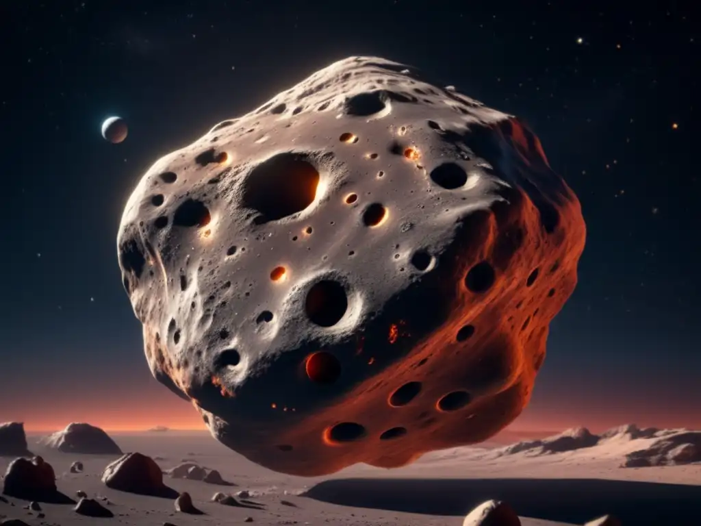 Microorganismos bioindicadores en asteroides: belleza y resiliencia en el espacio