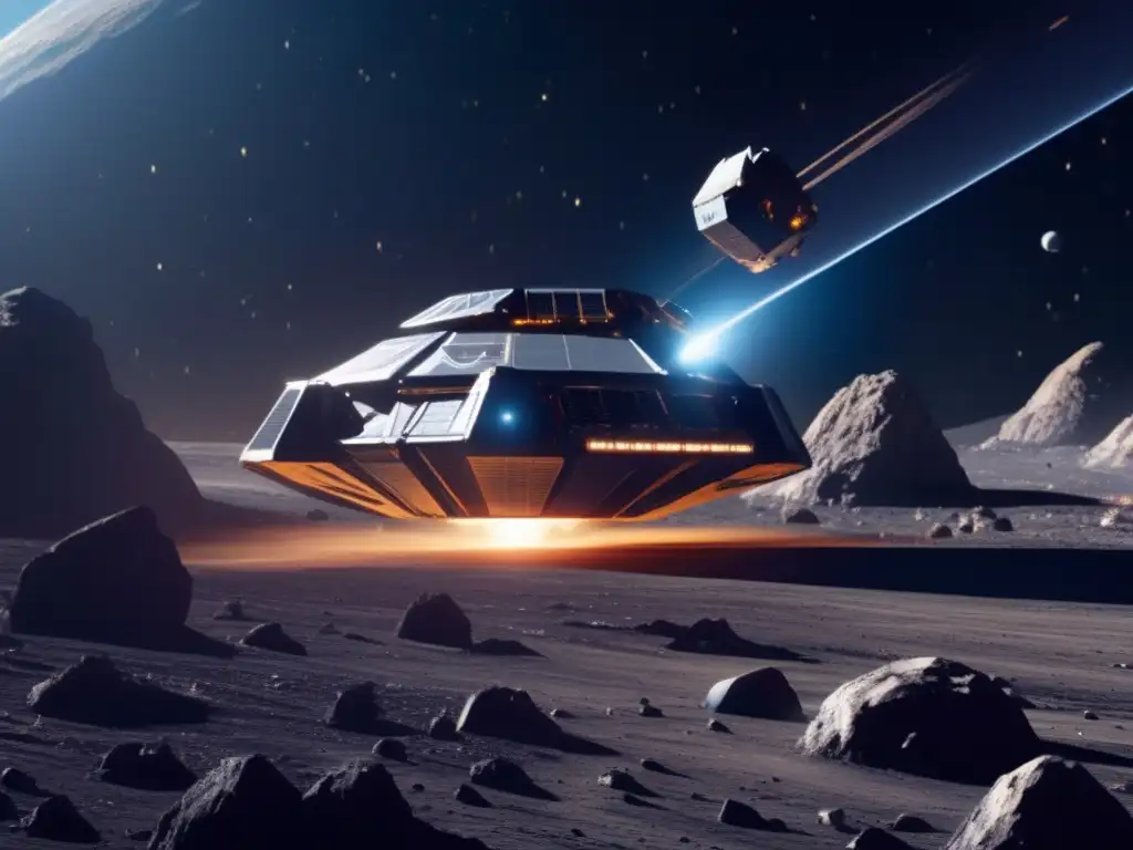 Operación minera espacial en asteroide cercano: viabilidad de minar asteroides cercanos