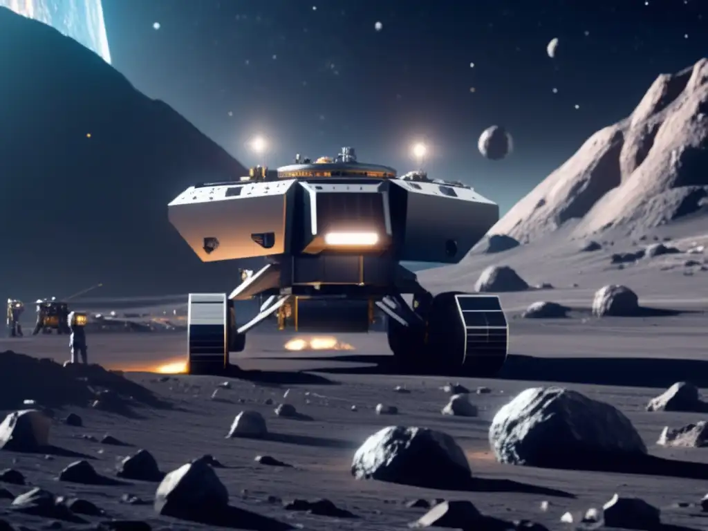 Operación minera espacial en asteroide: Startups de asteroides prometedoras