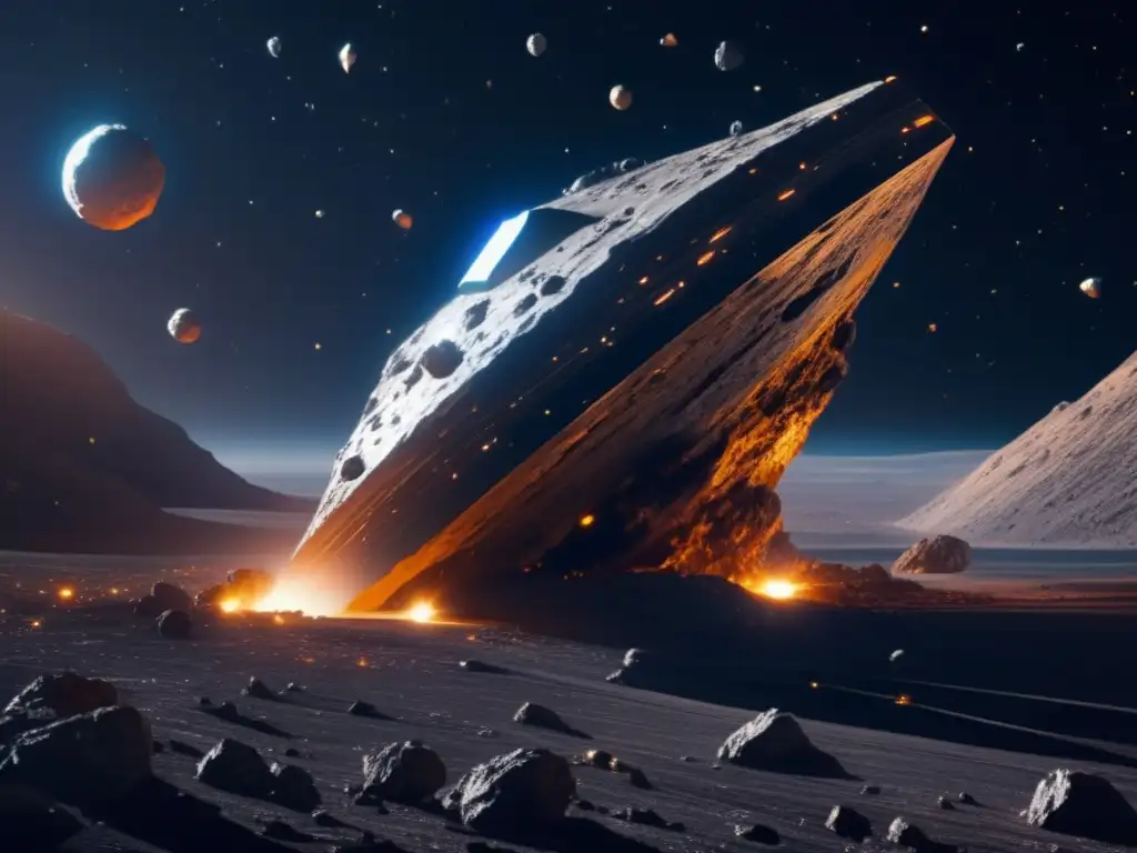 Minería de asteroides: agua y materia orgánica en el espacio