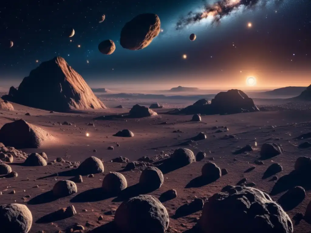 Minería de asteroides: derechos legales en el espacio