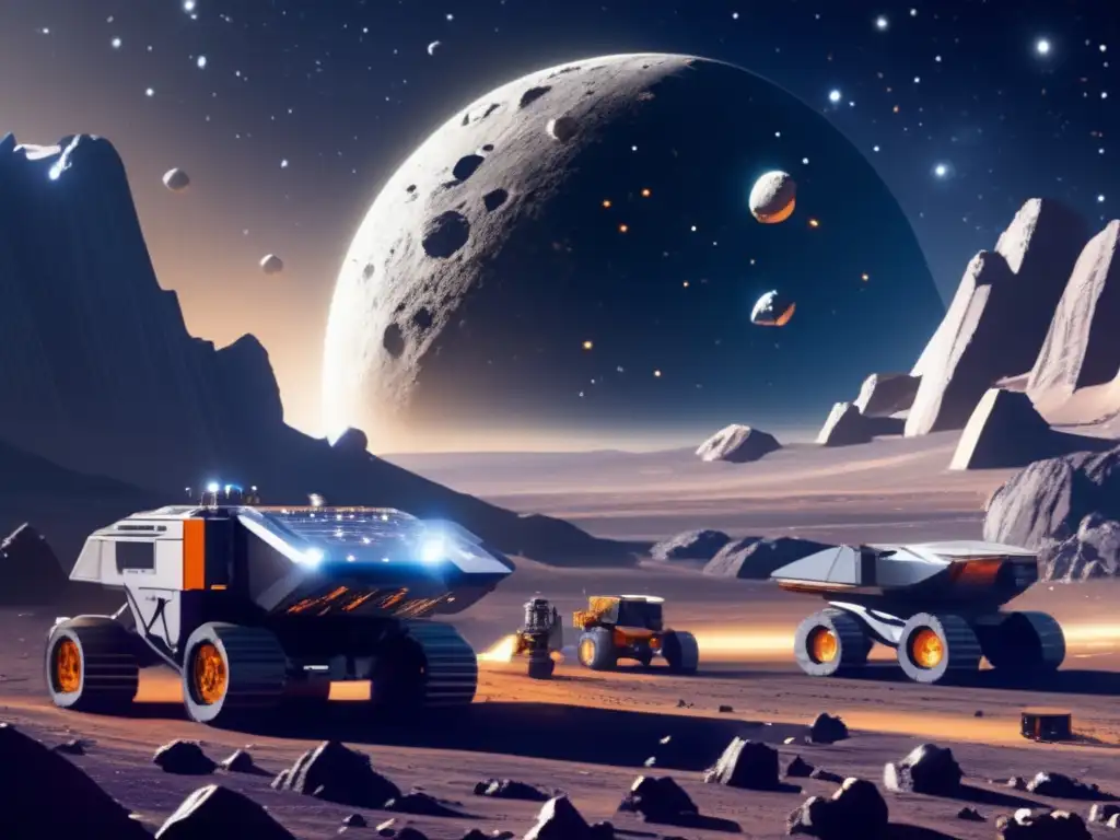 Minería de asteroides: Futuro prometedor de recursos espaciales