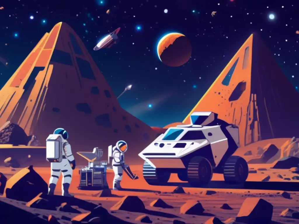 Minería de asteroides: oportunidades y desafíos en el espacio