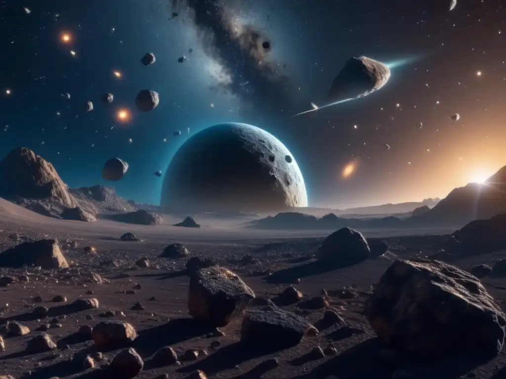 Minería de asteroides: oportunidades y desafíos en el fascinante mundo del espacio