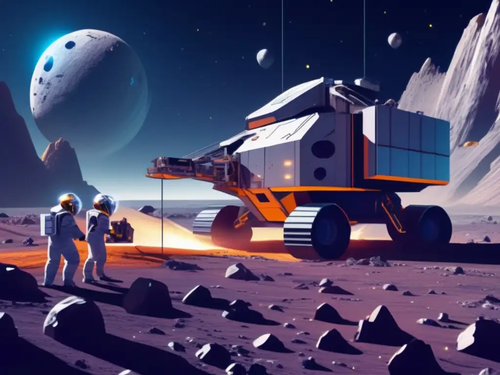 Minería de asteroides como recurso en un futuro espacial avanzado