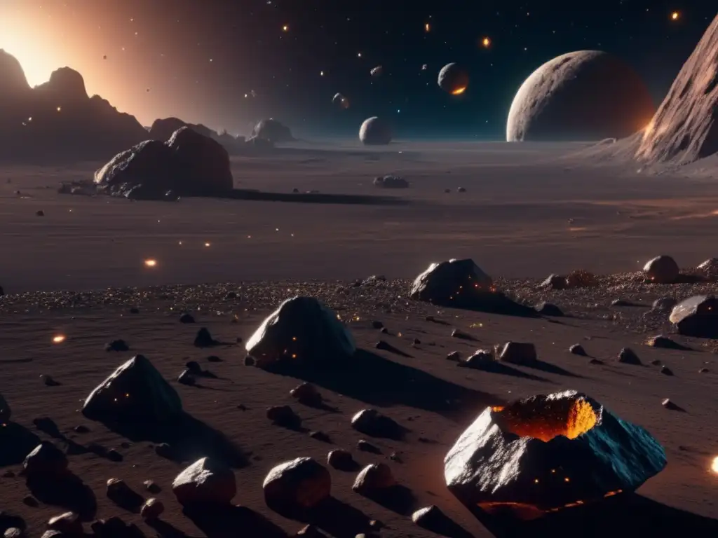 Minería de asteroides rentable en el espacio