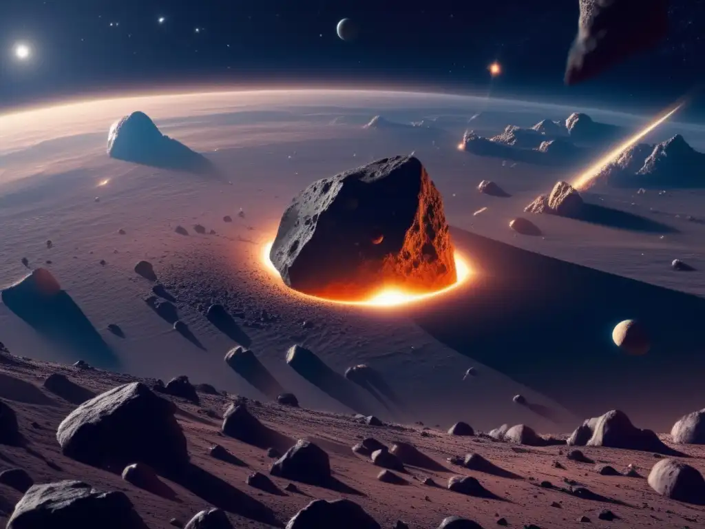 Minería de asteroides: Transporte y procesamiento de materiales espaciales