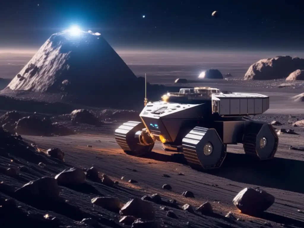 Minería espacial: Asteroide Ryugu extractos, avanzada tecnología y vastedad cósmica