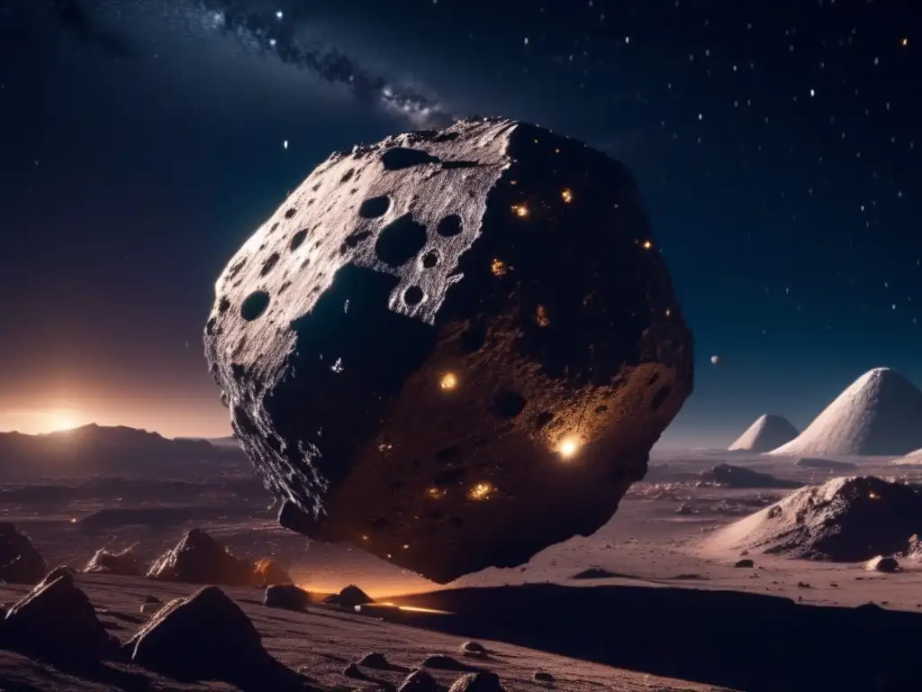 Minería espacial: Asteroide Ryugu extractos
