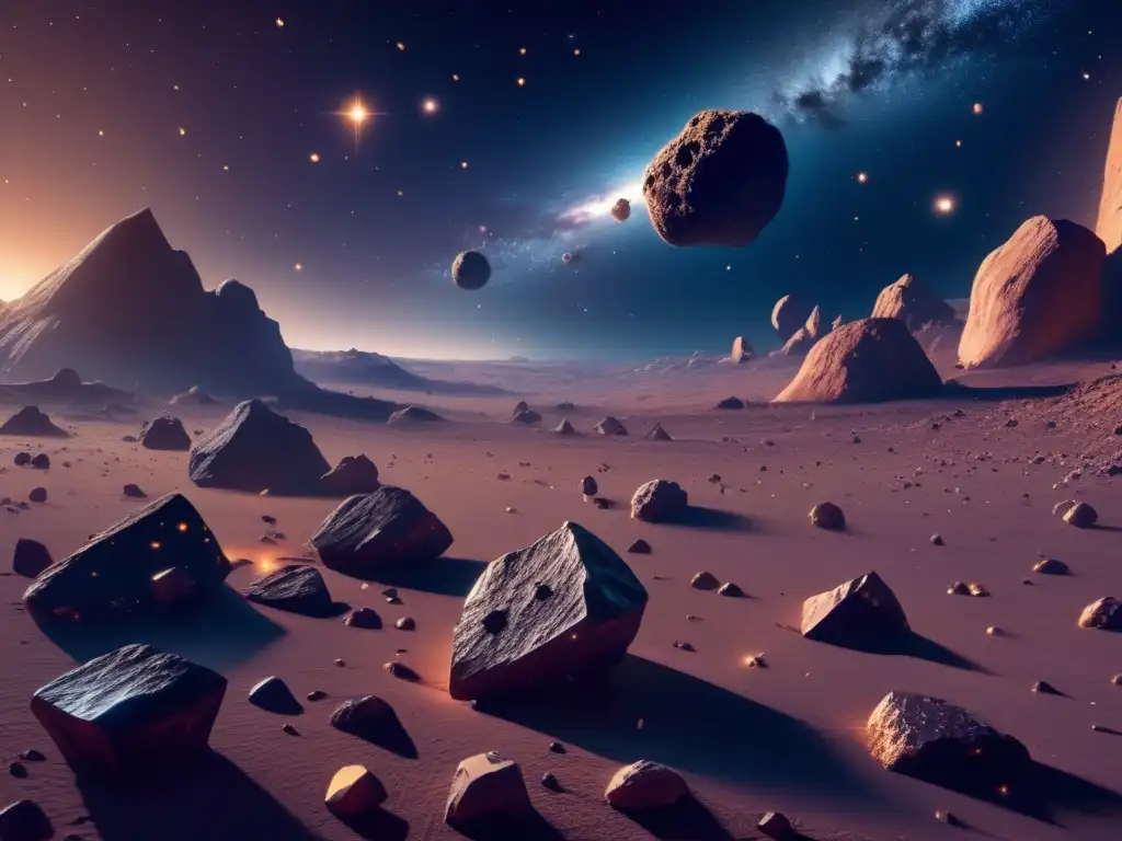 Mineria espacial: asteroides, economia, literatura