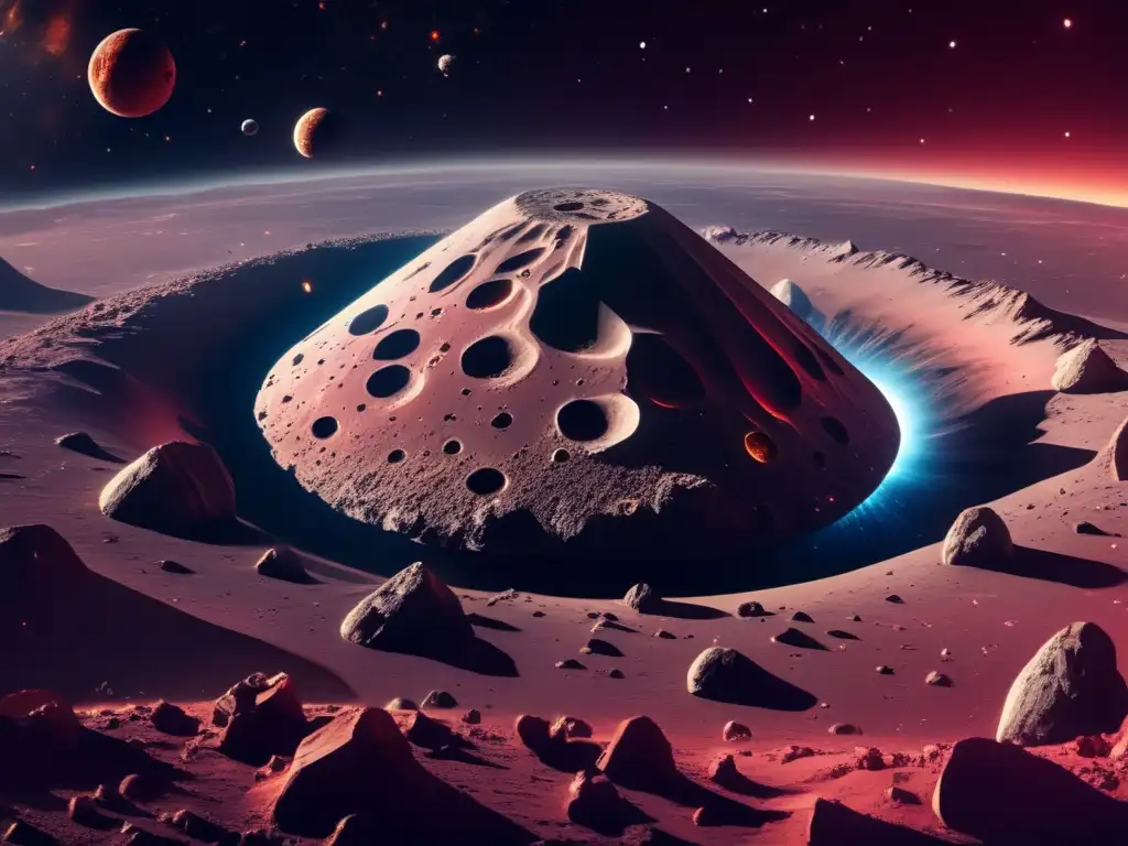 Minería espacial: asteroides ricos en recursos