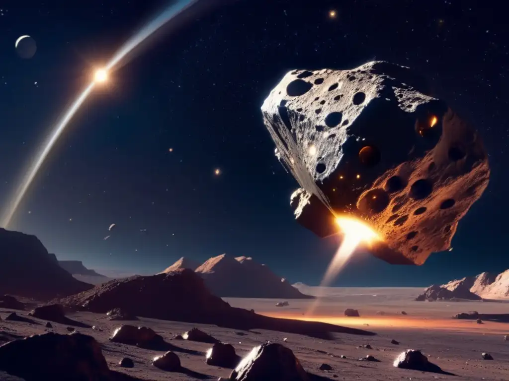 Minería espacial: asteroides