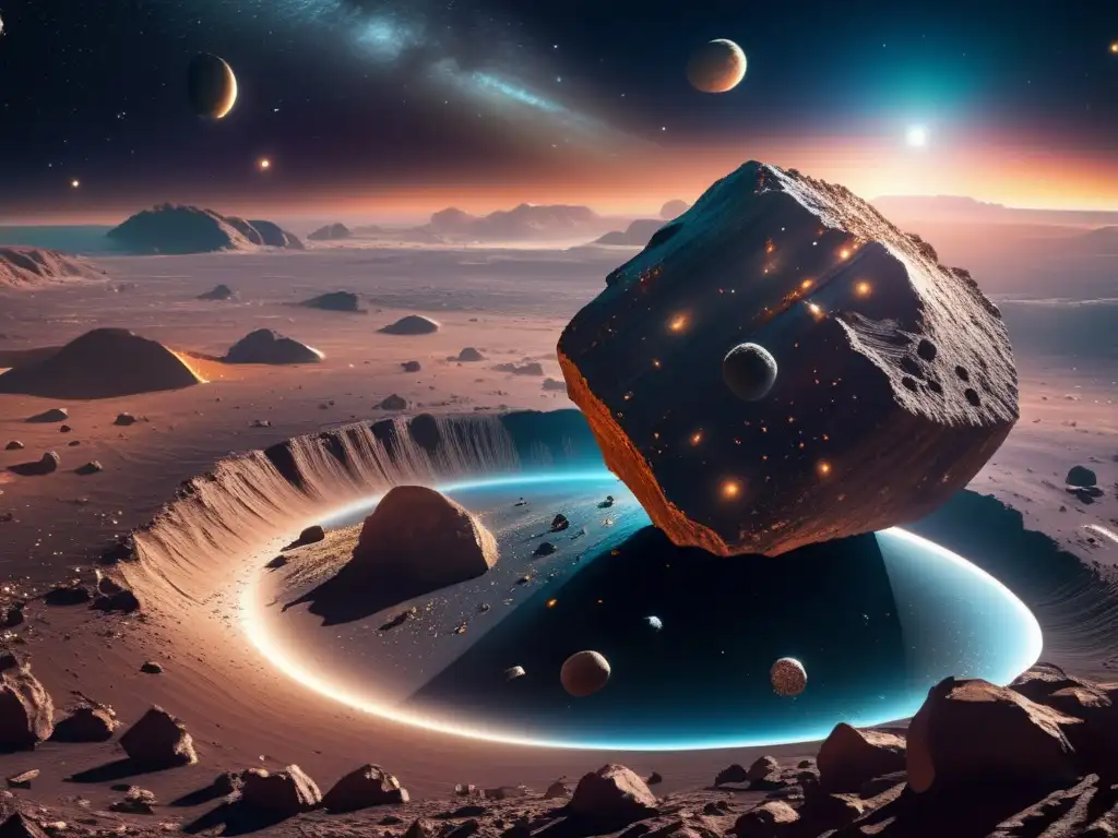 Minería espacial: asteroides y riquezas ocultas