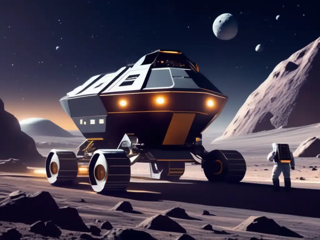 Minería espacial: Máquinas para asteroides en acción