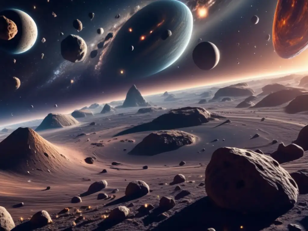 Desmontando mitos asteroides espacio