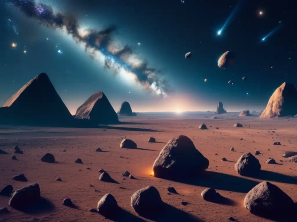 Desmontando mitos sobre asteroides en el vasto universo -