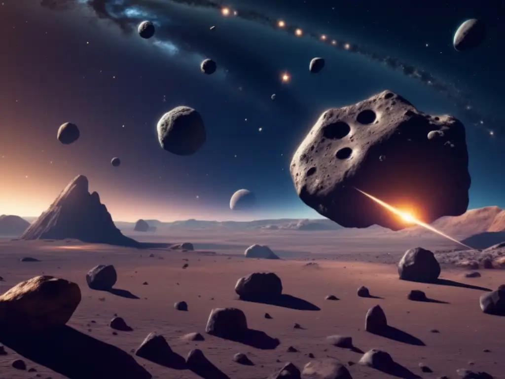 Modelo de gobernanza de asteroides: visión cósmica