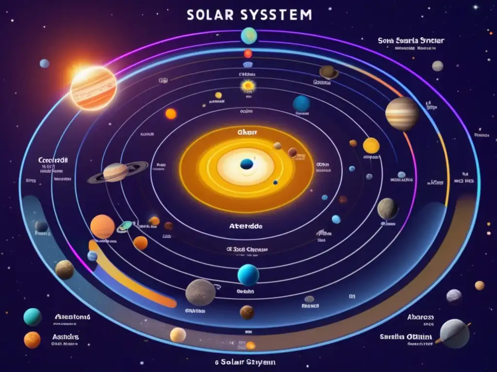 Nomenclatura asteroides troyanos en el sistema solar