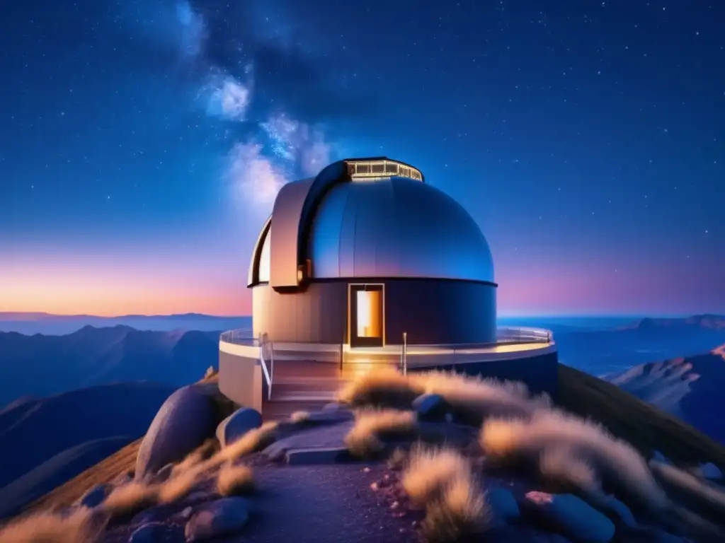 Observatorio en la montaña: estrategias defensa planetaria asteroides
