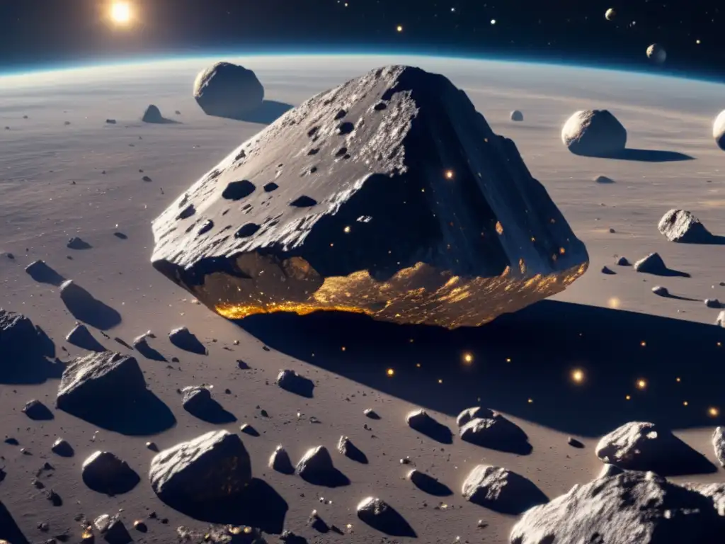 Oportunidad inversión en asteroides: metales preciosos