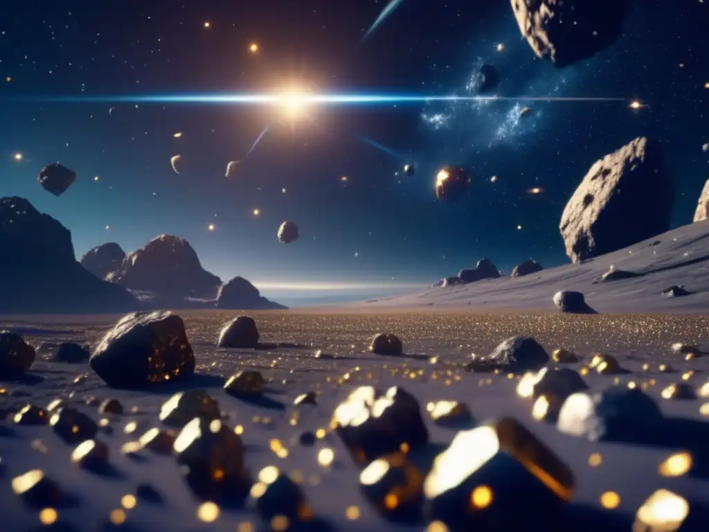 Oportunidades y beneficios: Exploración de asteroides con metales preciosos