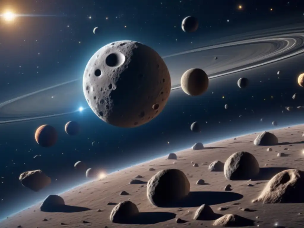 Órbita de lunas asteroides