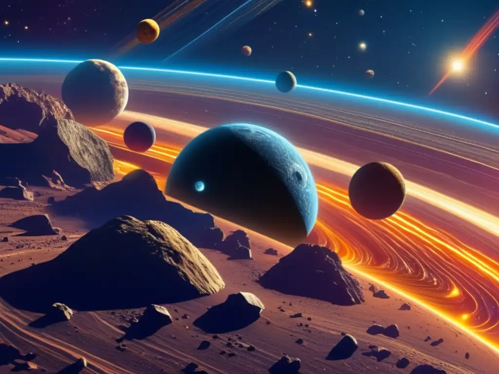 Origen Sistema Solar: Rol Cinturón Asteroides - Influencia y belleza del cinturón de asteroides en la evolución del universo