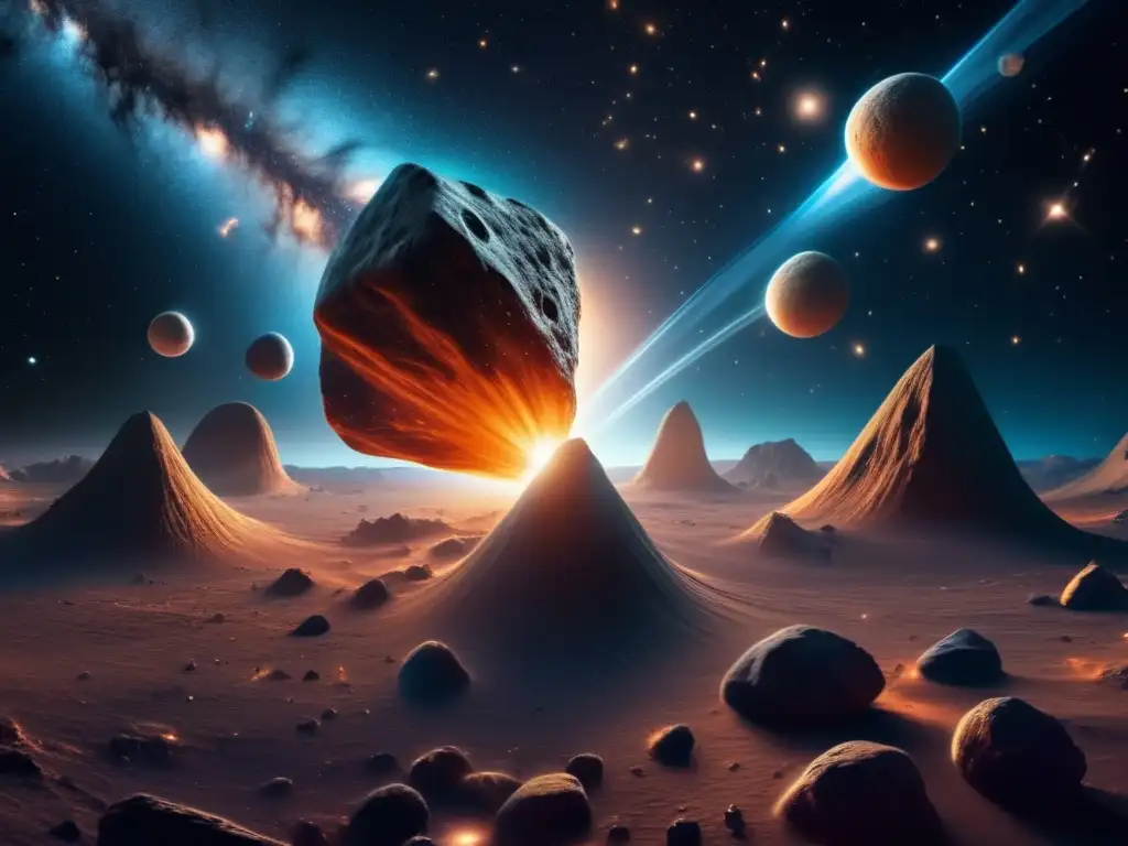 Origen del universo revelado por asteroides múltiples