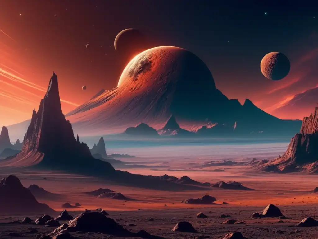 Paisaje alienígena: Descifrando misterios planetas extinguidos