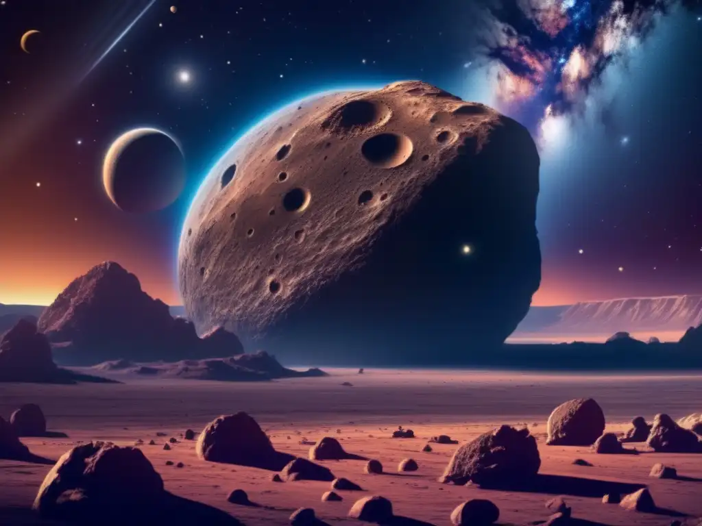 Paisaje cósmico: asteroides Centauros y formación planetaria