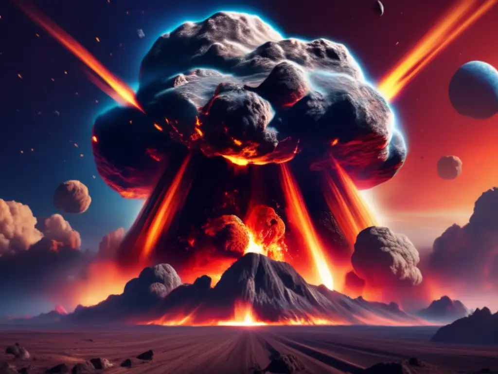 Peligro de asteroides en la Tierra: impacto masivo y devastador