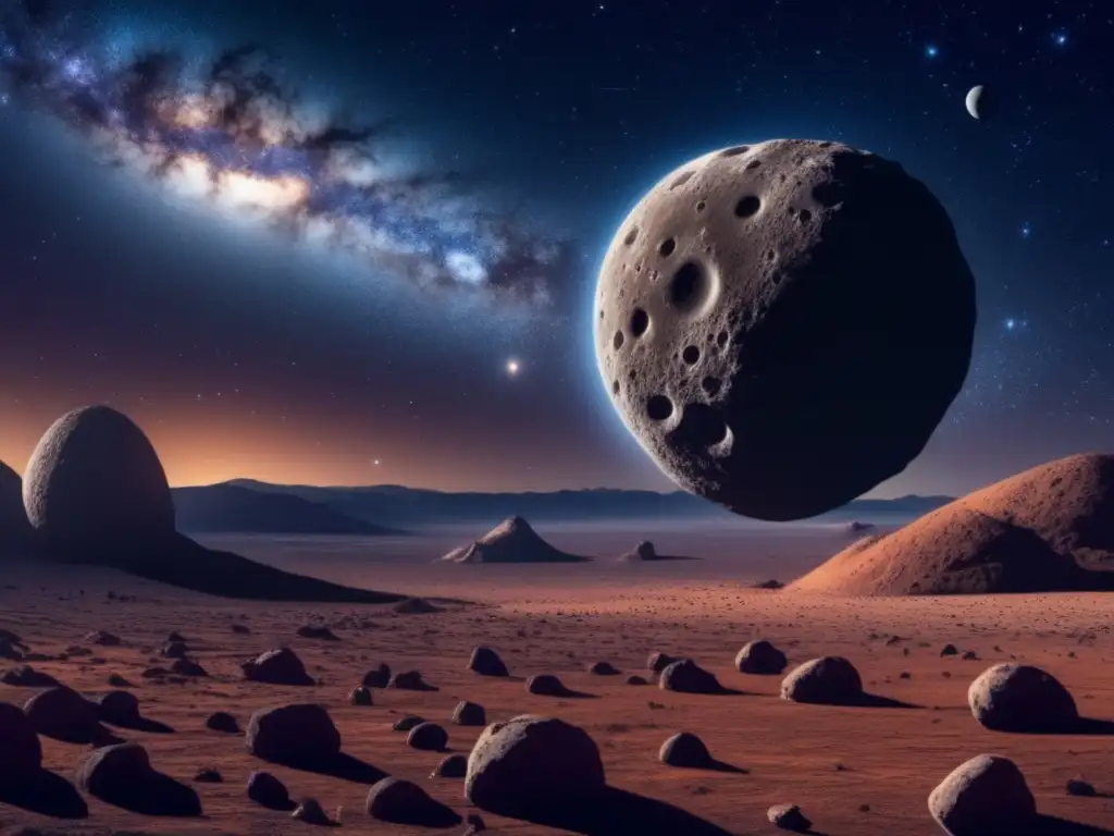 Peligrosos encuentros de asteroides troyanos en el espacio: imagen ultradetallada de colisión inminente