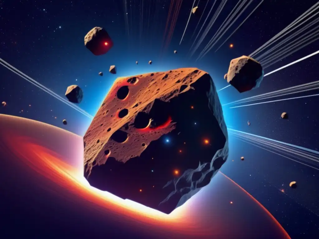 Peligrosos encuentros de asteroides troyanos en el espacio