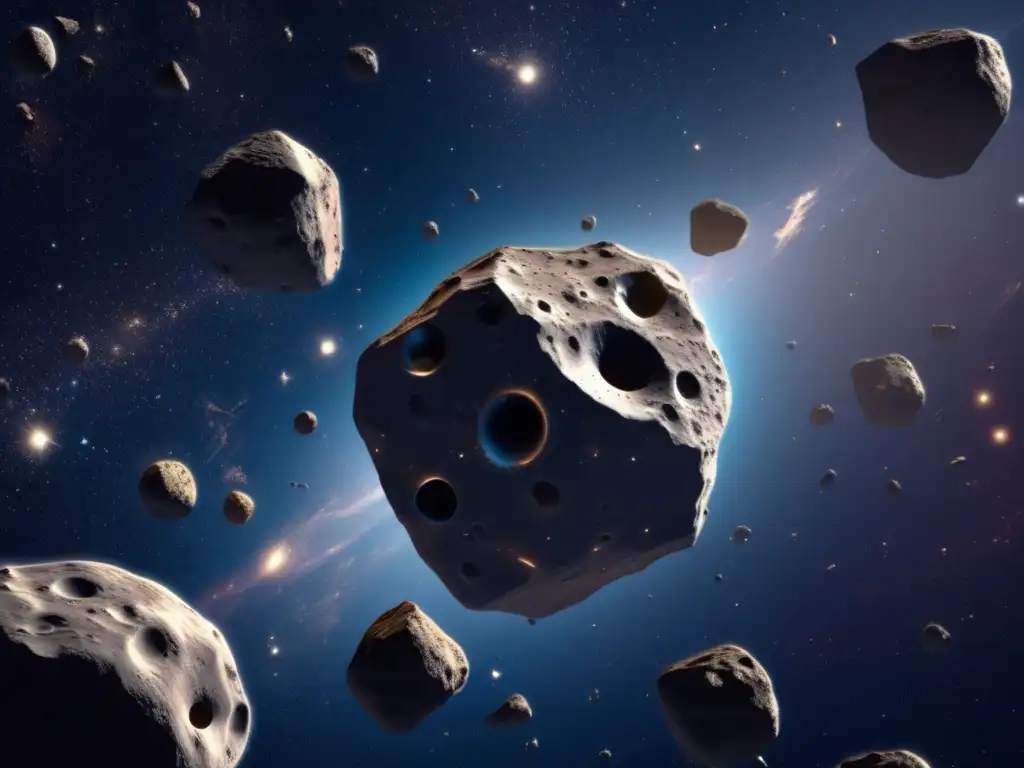 Formación planetaria con asteroides Centauros en espacio estelar