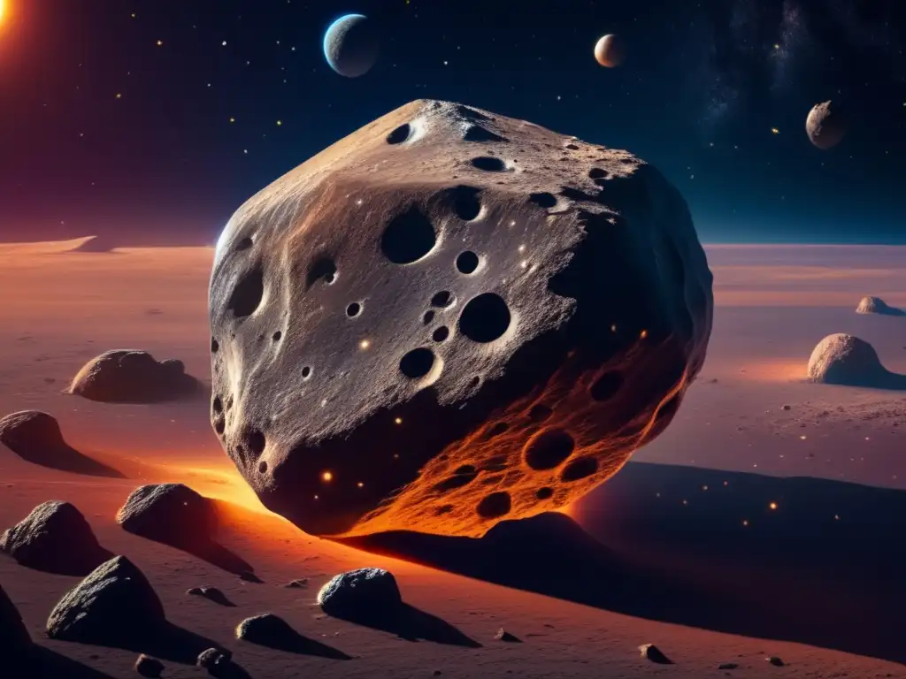 Posibilidades medicinales de asteroides en el espacio