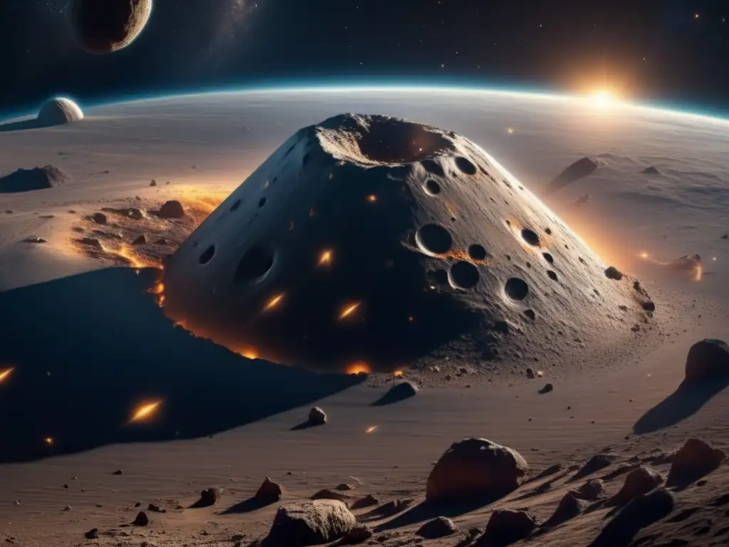 Preparativos para encuentro con Apophis: asteroide 8k, cráteres profundos, galaxias infinitas