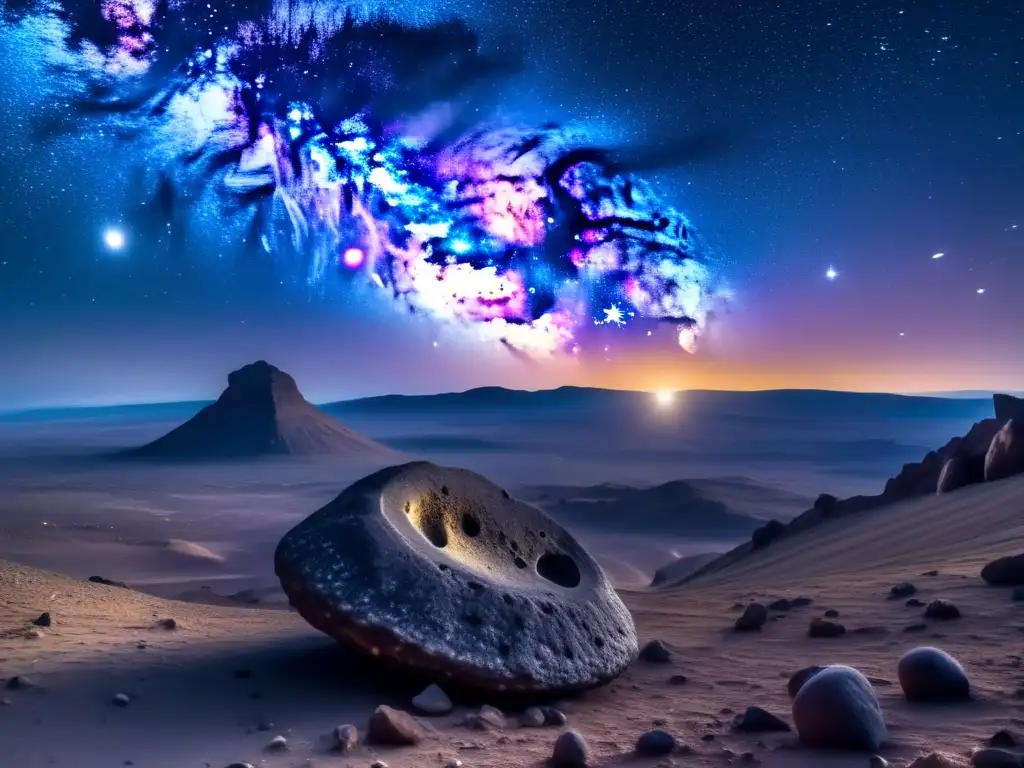 Preparativos para encuentro cercano con Apophis: Imagen 8k de cielo estrellado con la Vía Láctea