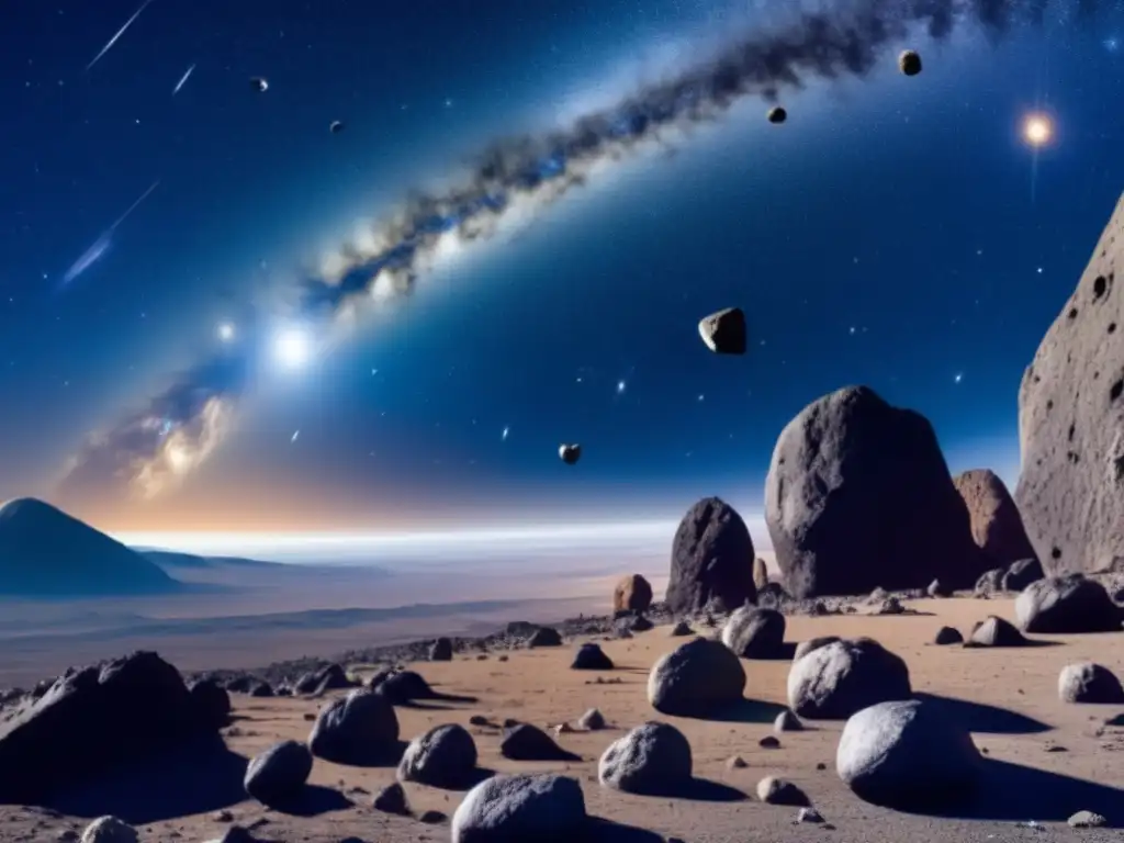 Preparativos para impacto de meteorito en el cosmos
