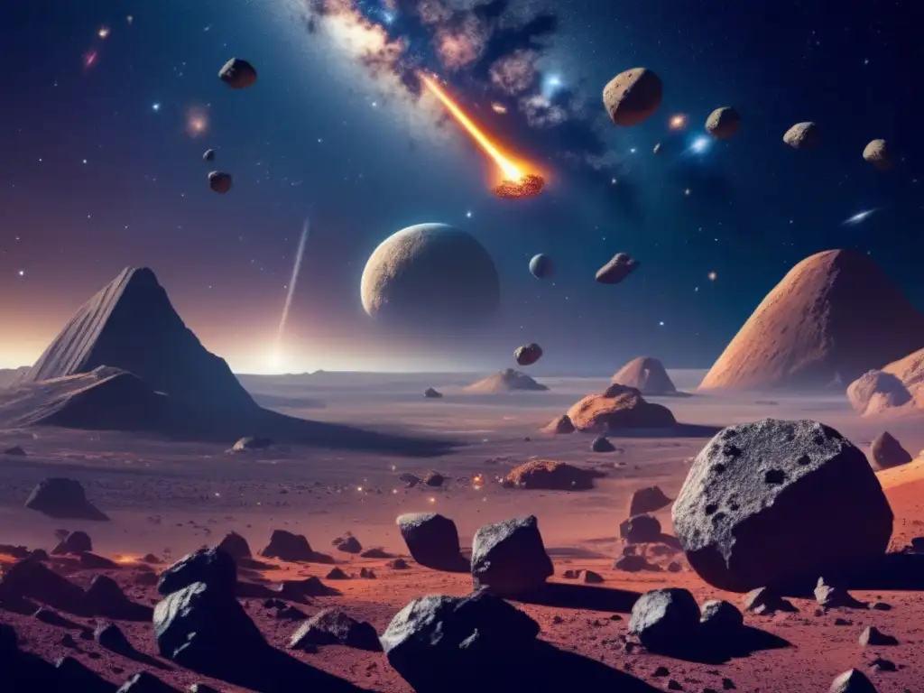 Recursos valiosos en asteroides: Beneficios económicos